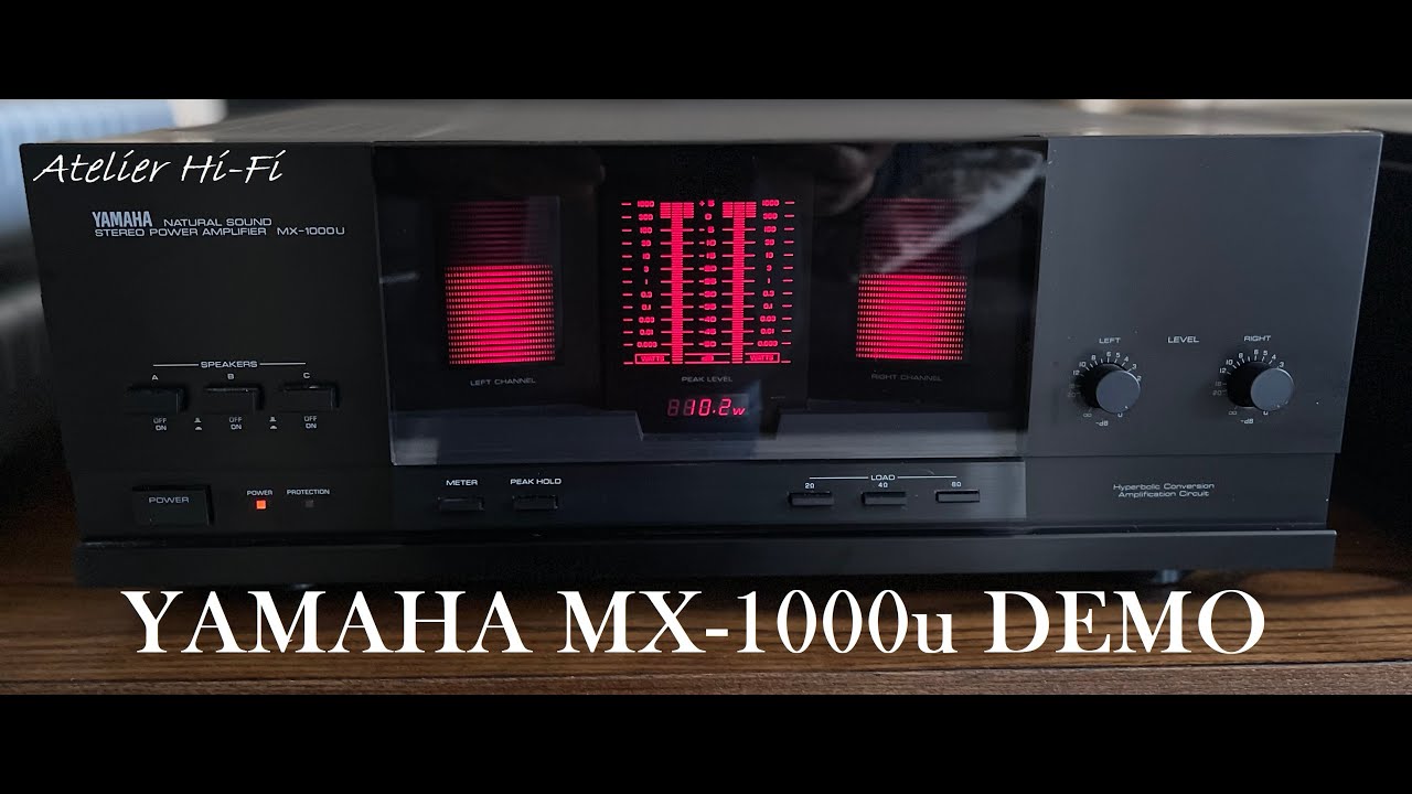Yamaha MX-1000 Demo