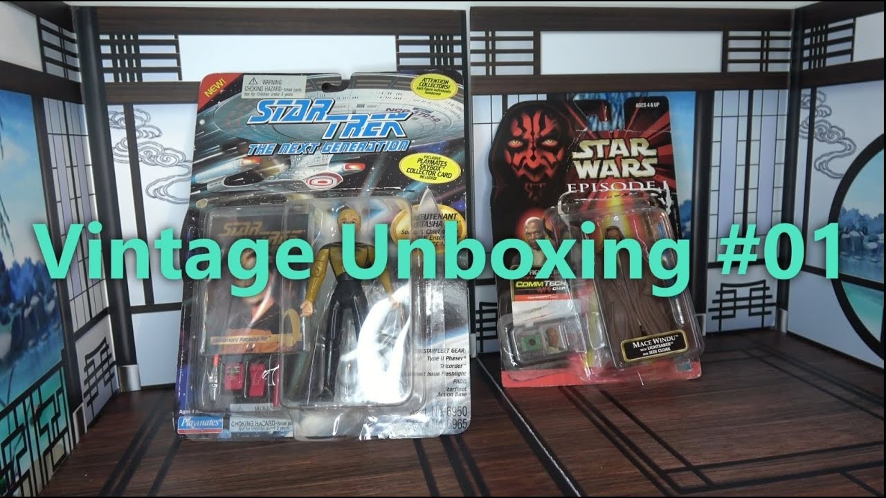 Vintage Unboxing #01 Star Trek Star Wars – Alles das Gleiche