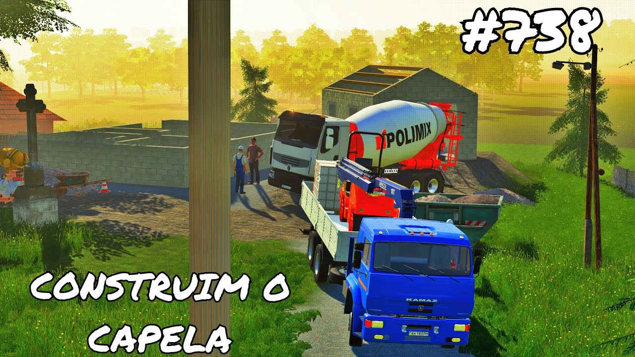 Ролевая игра на Думешти ///Началось строительство часовни [738]-Farming Simulator 19