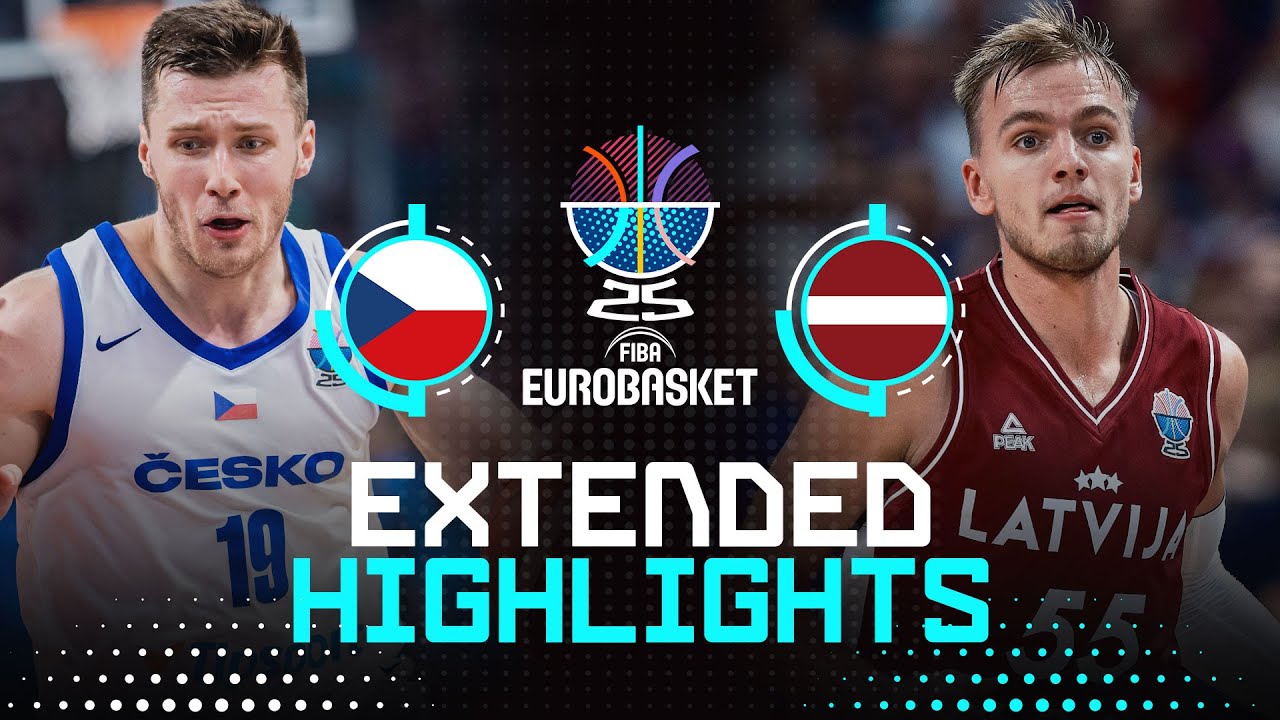 Czechia 🇨🇿 vs Latvia 🇱🇻 | Extended Highlights | FIBA EuroBasket 2025