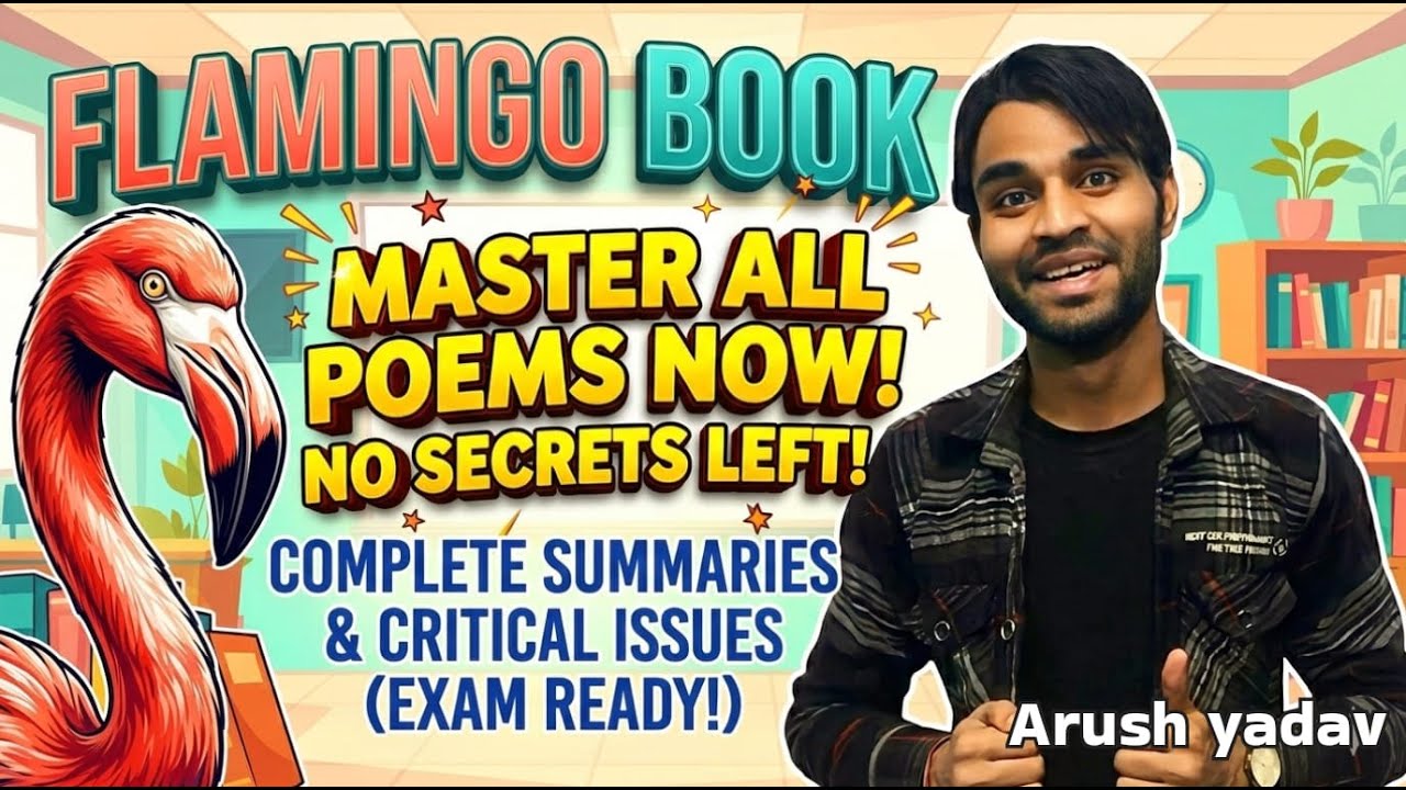 12TH CLASS ALL POEMS / POEMS MCQ ENGLISH/ ARUSH YADAV ENGLISH / COMPLETE REVISION / FULL MARKS