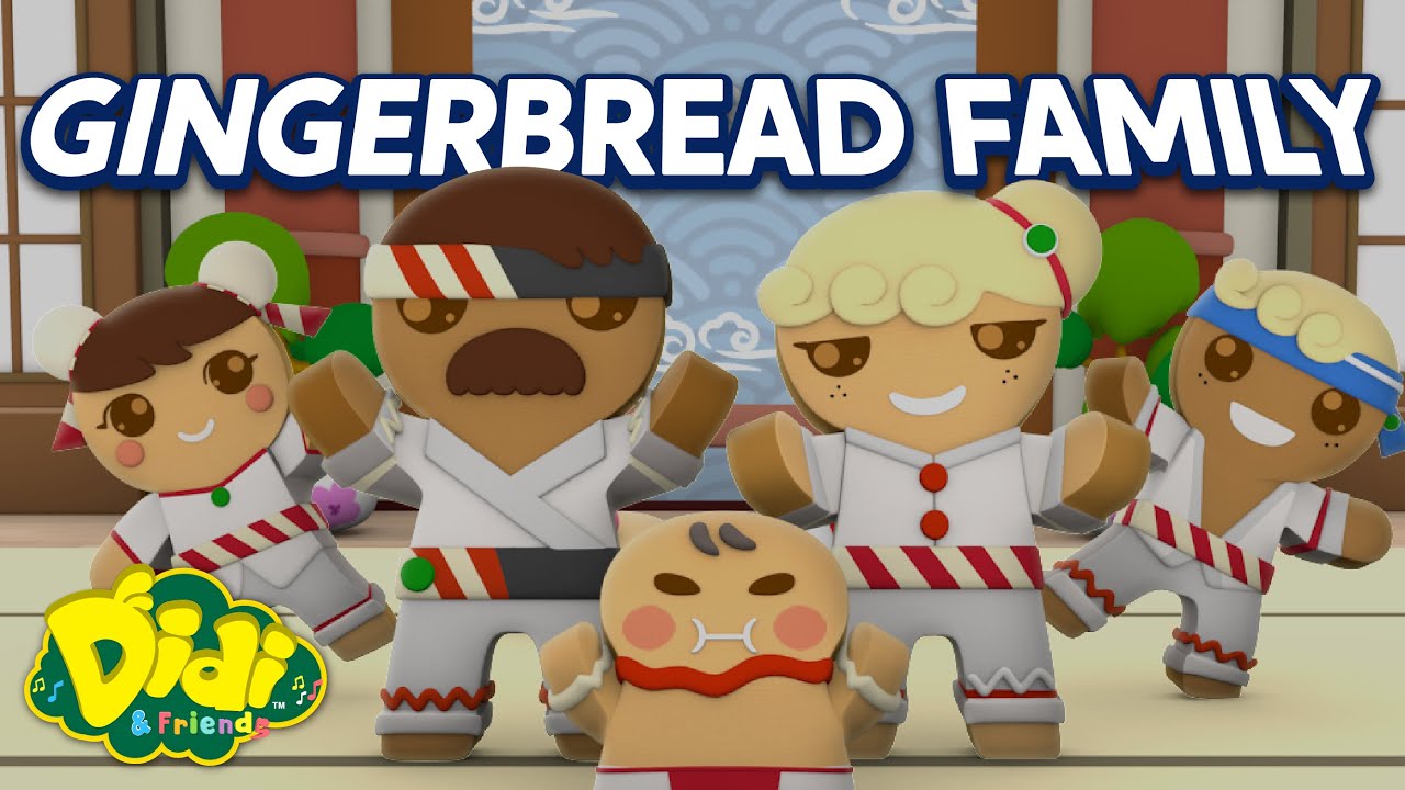 Gingerbread Family | Fun Family Song | Didi & Friends Songs for Children