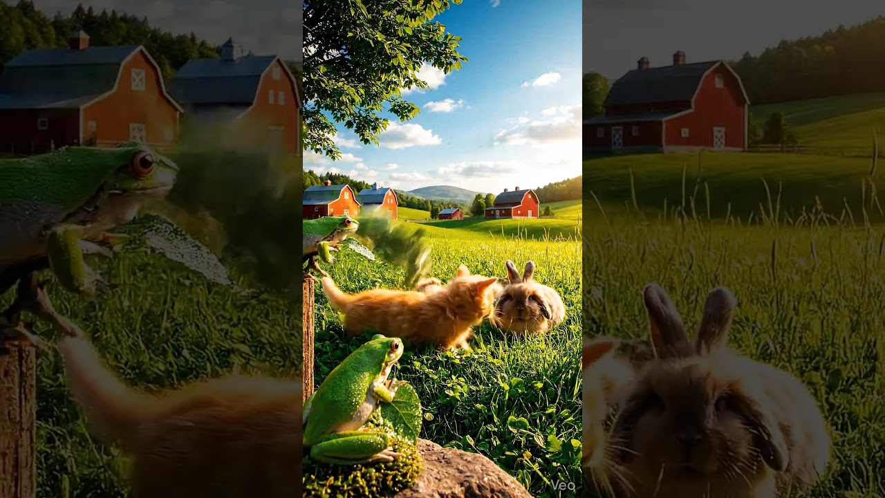 Cute Kittens & Nature 🌿 Soothing Relaxation for Kids & Babies 6