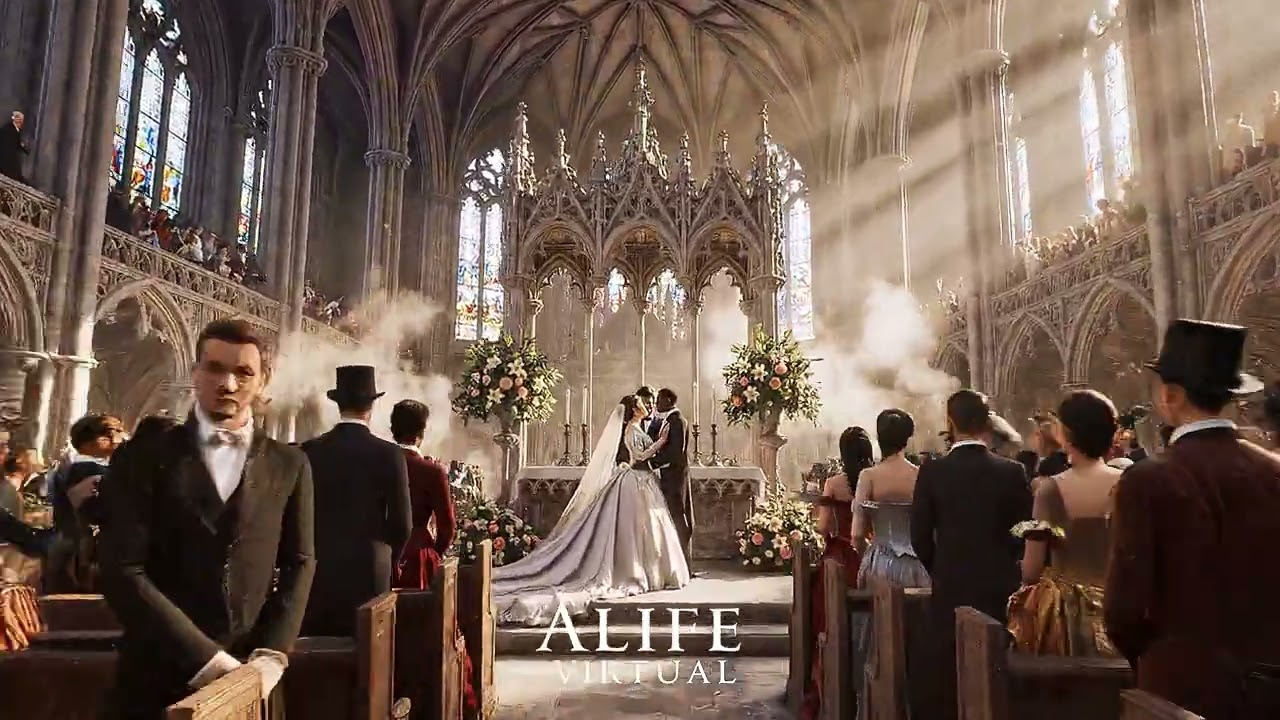 Own a Grand Victorian Gothic Wedding in Second Life