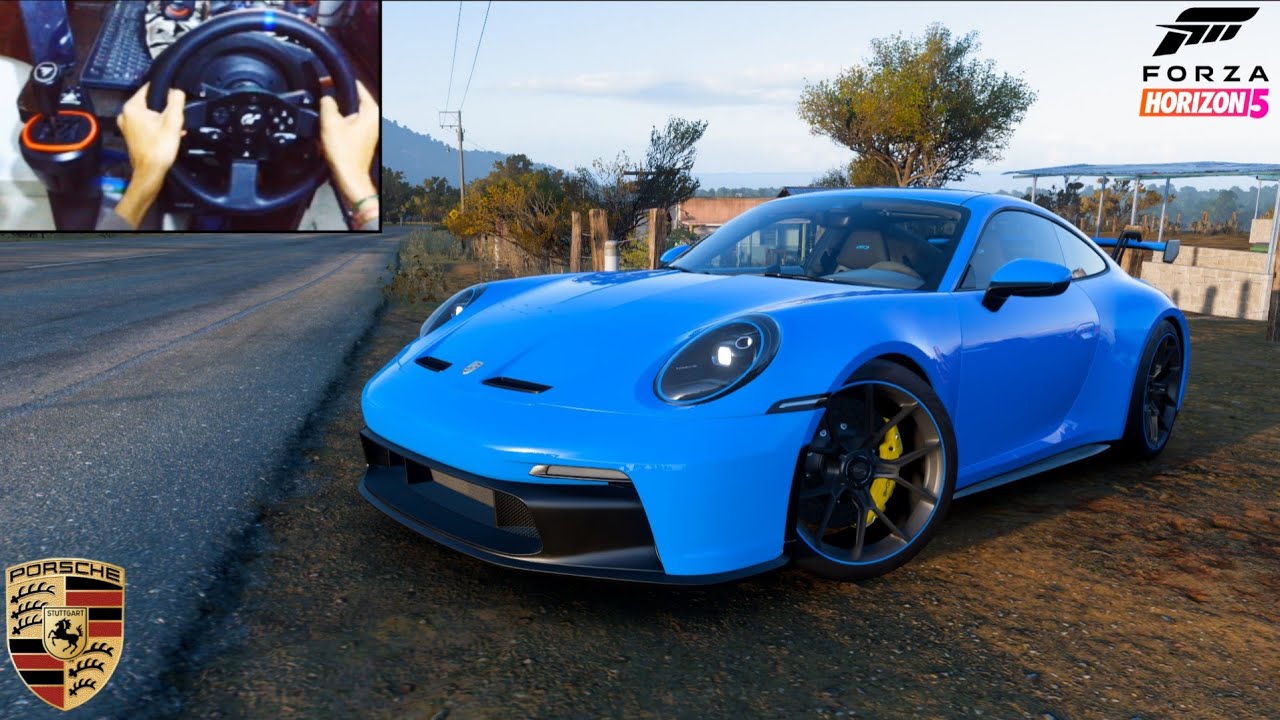 700HP PORCHE 911 GT3 | FORZA HORIZON 5 GAMEPLAY | THRUSTMASTER T300 RS GT EDITION | TESTDRIVE