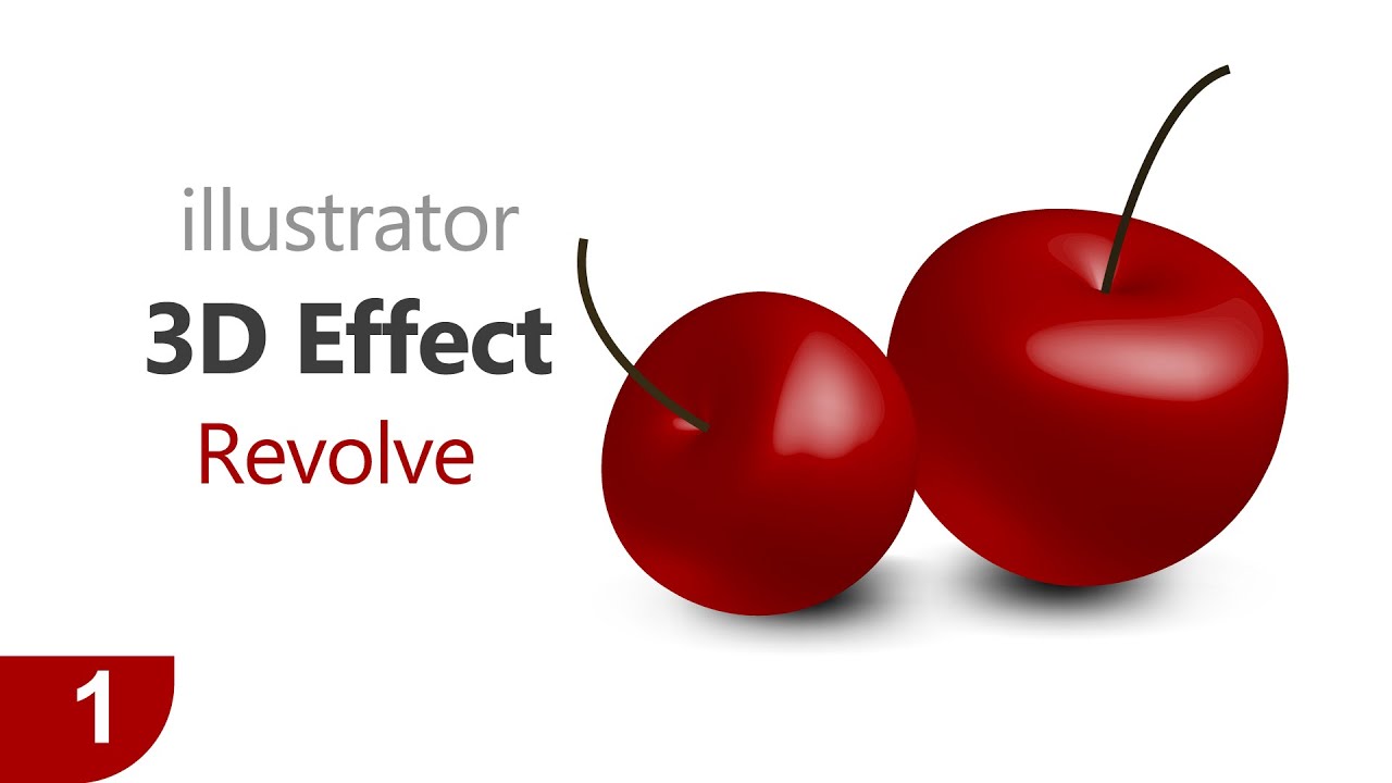 3d revolve illustrator-Lesson 1