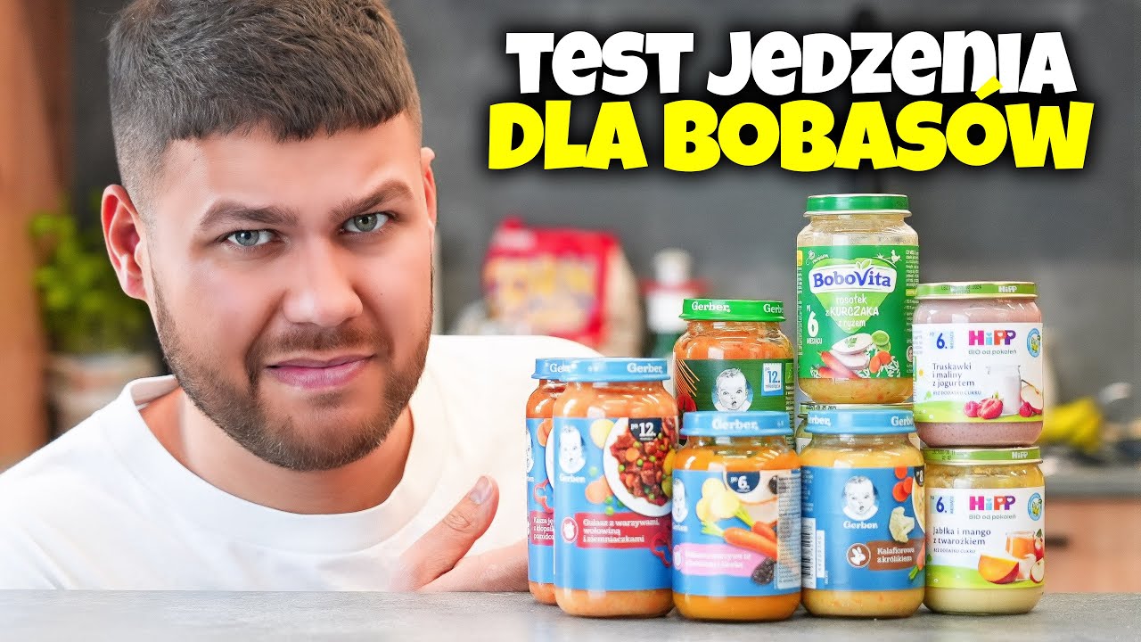WIELKI TEST JEDZENIA DLA BOBASÓW!