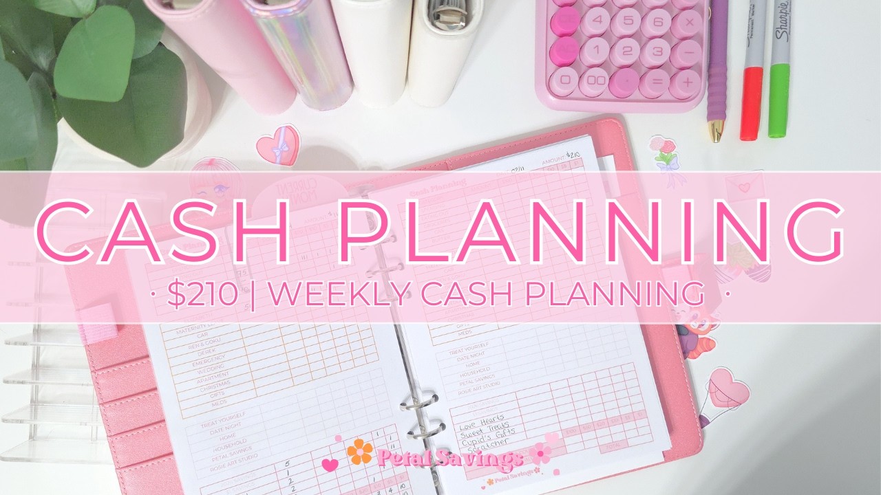 Budget With Me $210 Weekly Cash Planning | February 2026 No.2 | Low Income Cash Envelope System