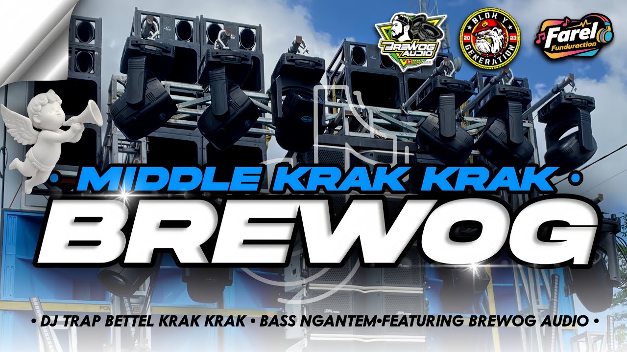 DJ MIDDLE KRUEK KRUEK&bull;STYLE TRAP NROTOK‼️VIRAL TIKTOK 2K25&bull;BAHAN CEK SOUNDMU&bull;FARDIAN MIX