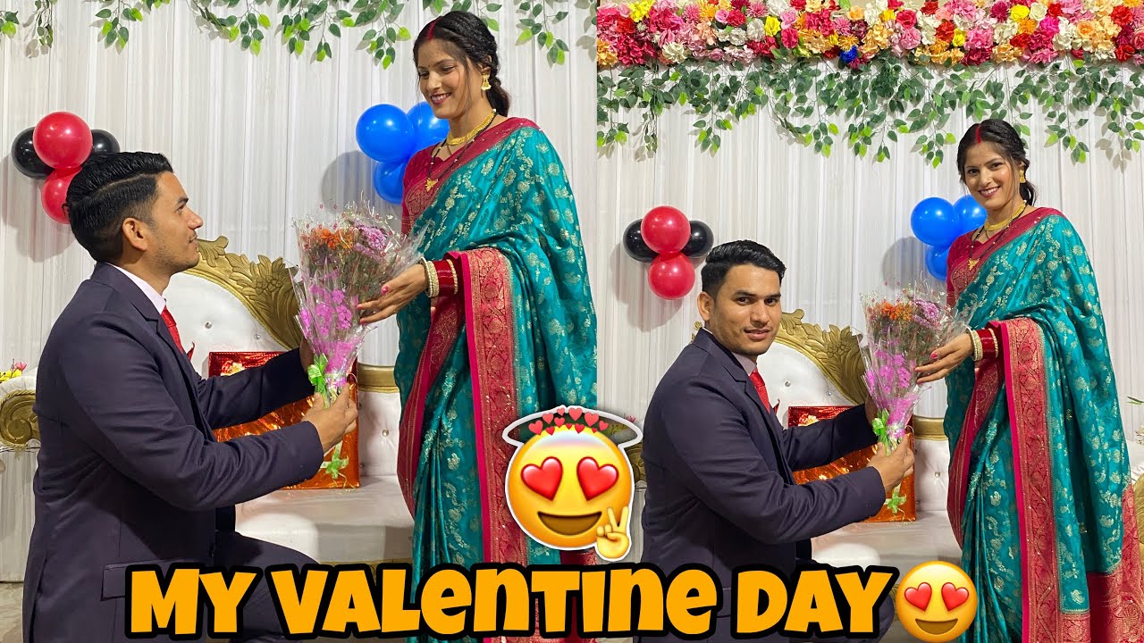 इतना ख़ास रहा मेरा valentine😍ये Surprise मिलेगा सोचा नहीं था🤭 @anissarangharvlogs 