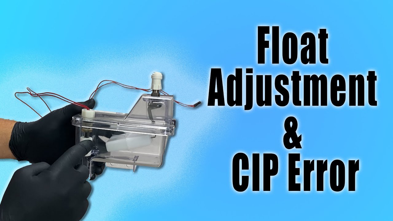 Water Shutdowns, CIP Pump Failed Error & Float Adjustment