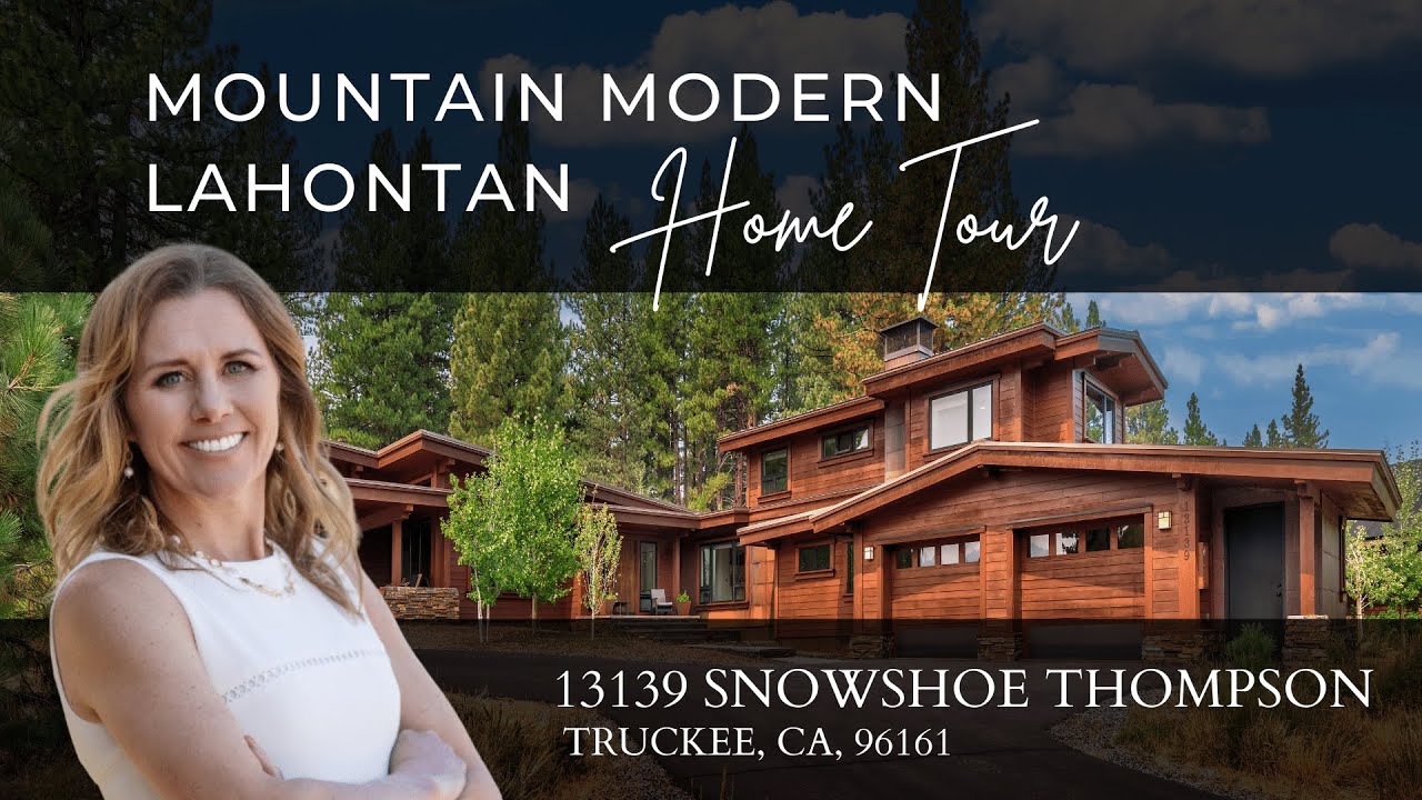 Come Tour This Stunning  Dream Home Lahontan Home In Truckee, CA!
