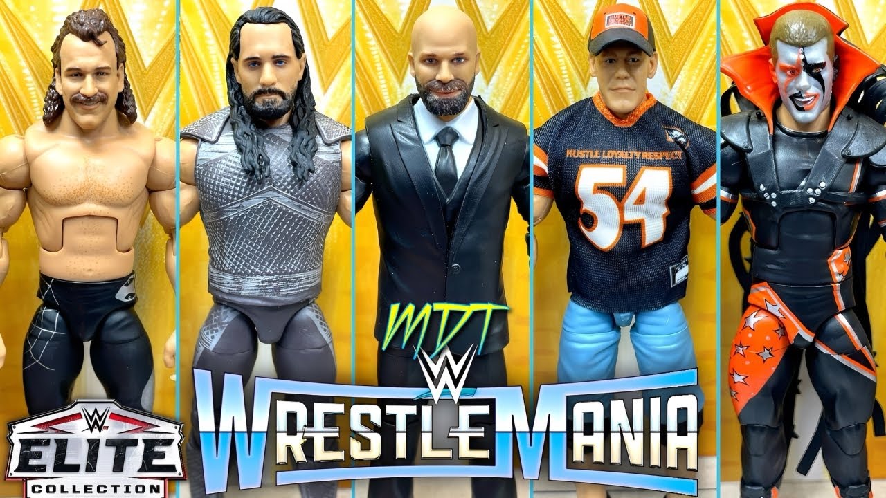 ОБЗОР СЕТА WWE ELITE WRESTLEMANIA 42! СЭМ РОБЕРТС, ПОЗДРАВЛЯЕМ!