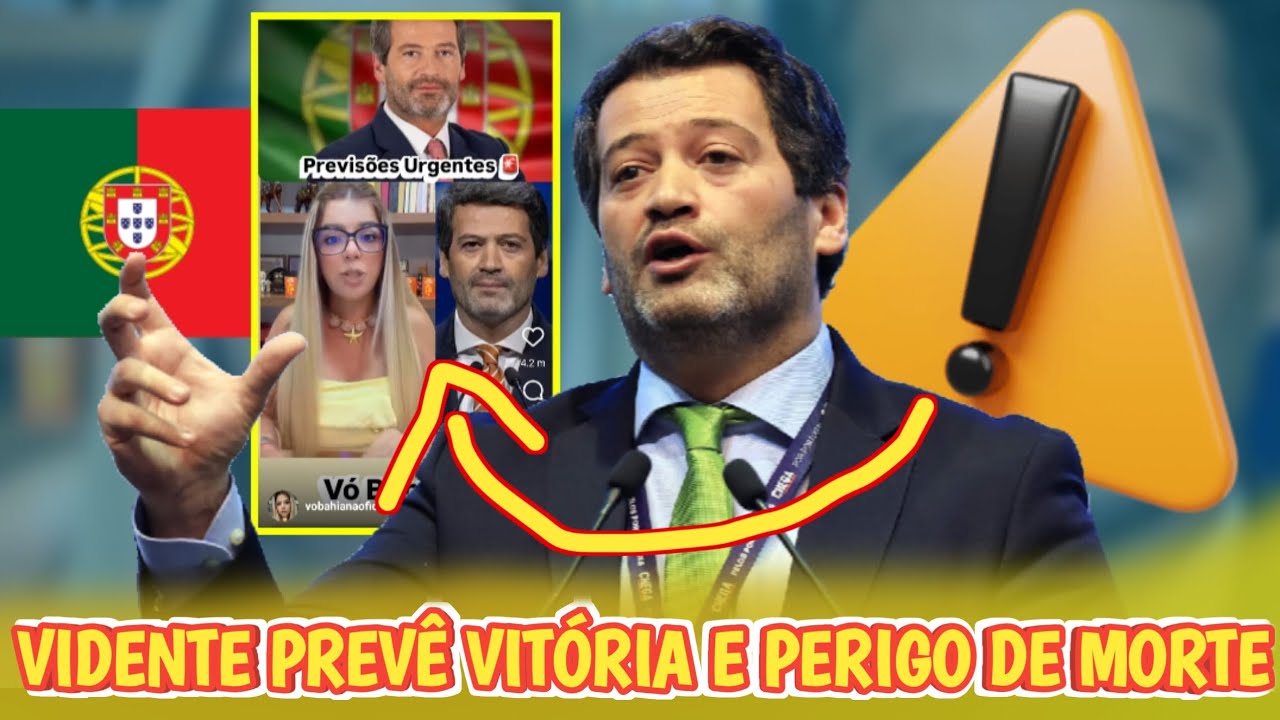 Vidente vobahiana prevê vitória de André Ventura e fala em perigo de morte e choca Portugal 🇵🇹🇧🇷