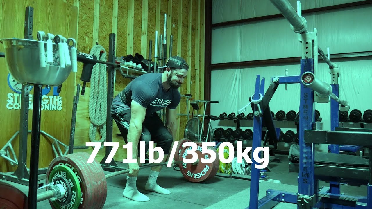 How to prepare for a big lift + 771lb deadlift & backdown sets