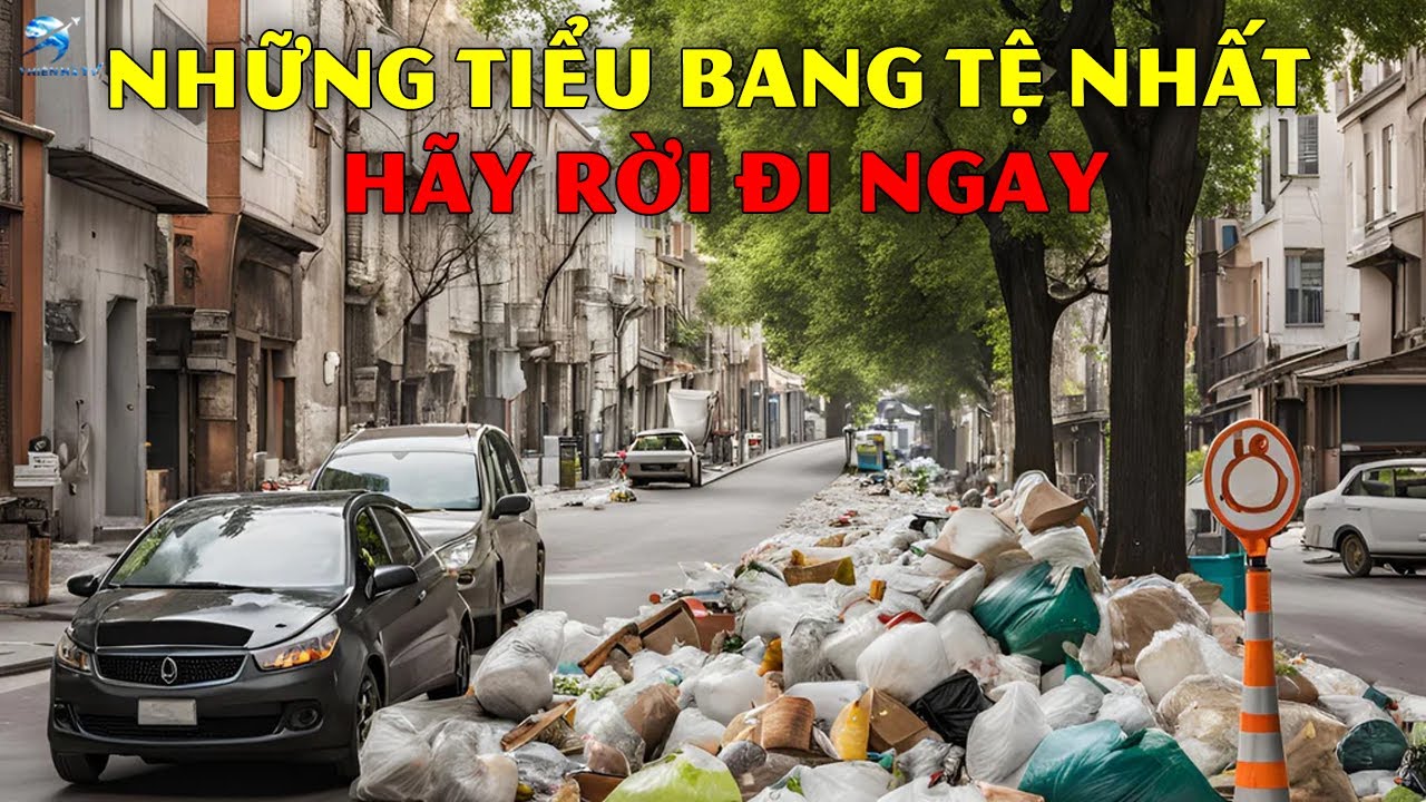 Đây Là Cuộc Sống Ở 10 Tiểu Bang Bạn Không Bao Giờ Nên Chuyển Đến Ở Mỹ Năm 2026 | Thiên Hà TV