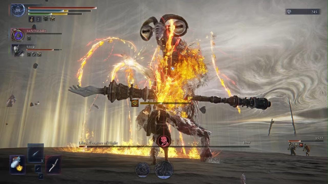 Libra Creature of Night Everdark Depth 4 | The Flame of Frenzy | ELDEN RING NIGHTREIGN