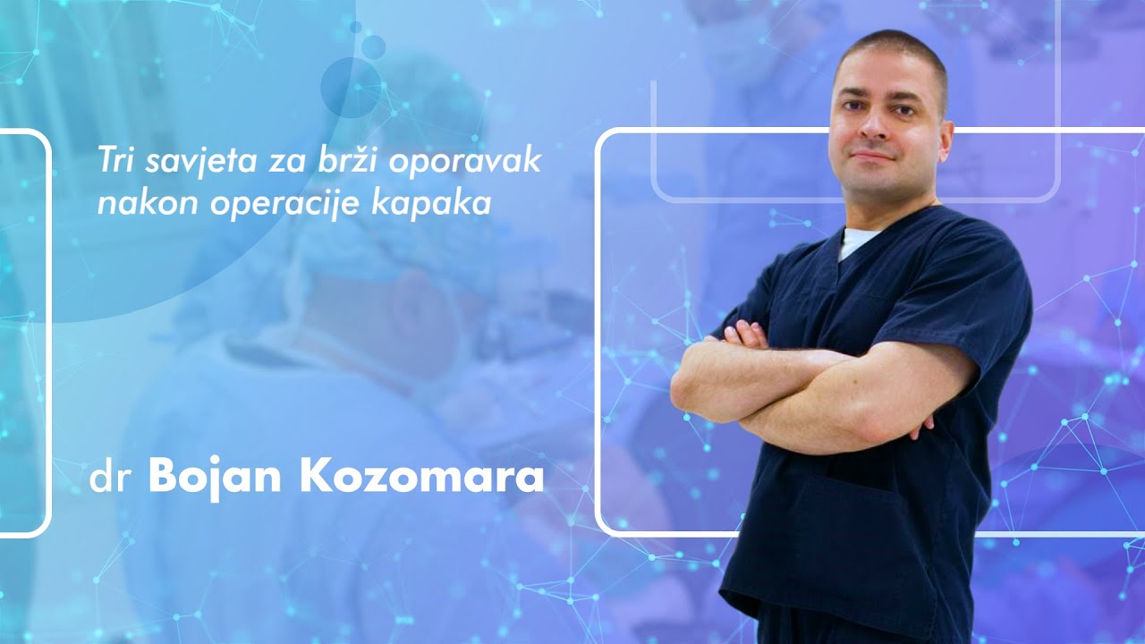 3 Savjeta za Brži Oporavak nakon Operacije Kapaka