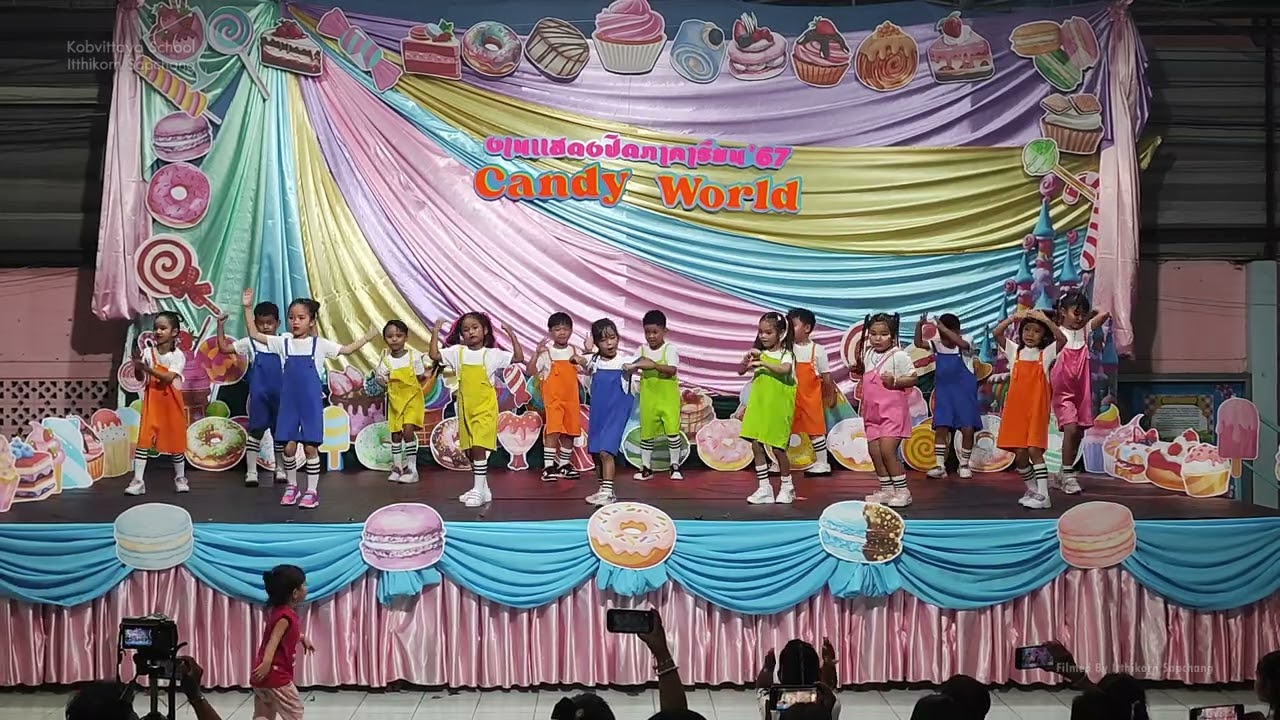 #Kobvittaya67CandyWorld การแสดงชุด You love me and love you นักเรียนชั้นอนุบาล 3
