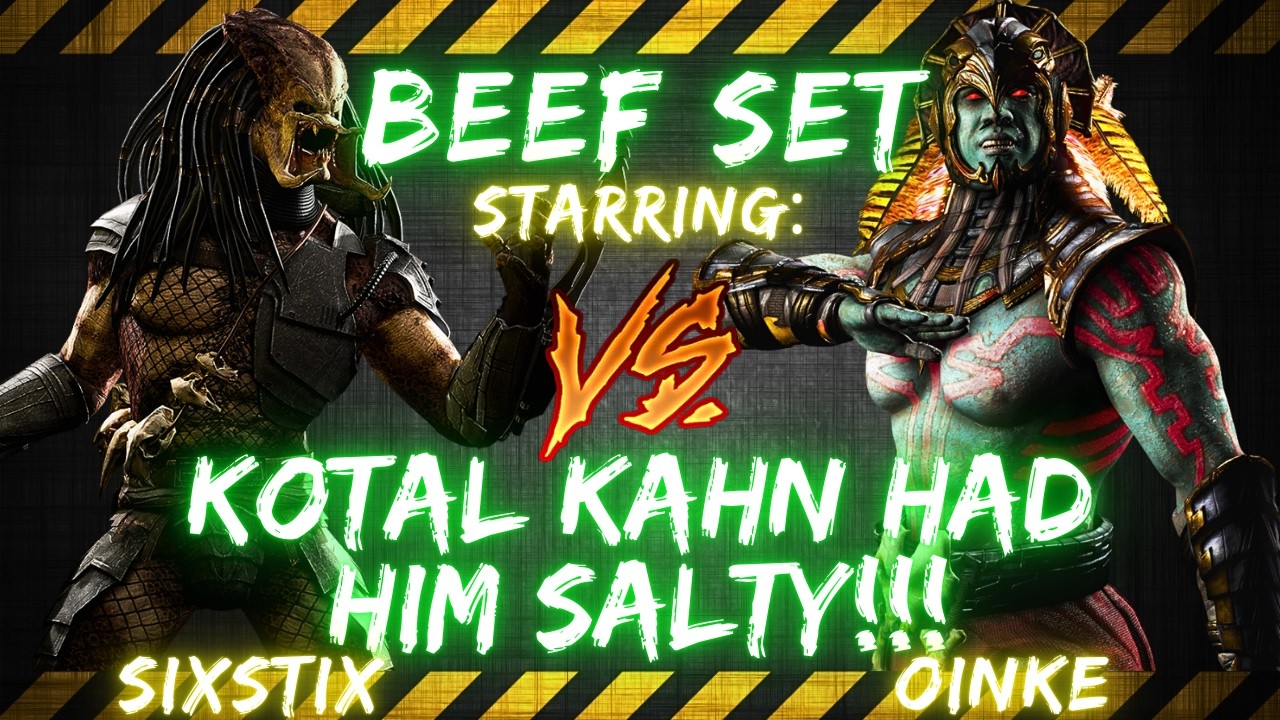 BEEF SET ft. Oinke vs SixStix | KOTAL KAHN HAD HIM SALTY!!! 🎤👀🔥😱