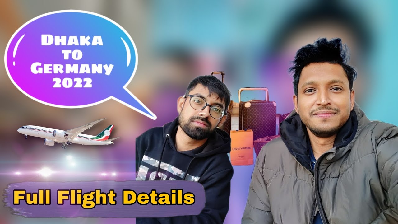 কিভাবে বাংলাদেশ থেকে জার্মানি আসলাম ? | Bangladesh to Germany flight | MK Haque |