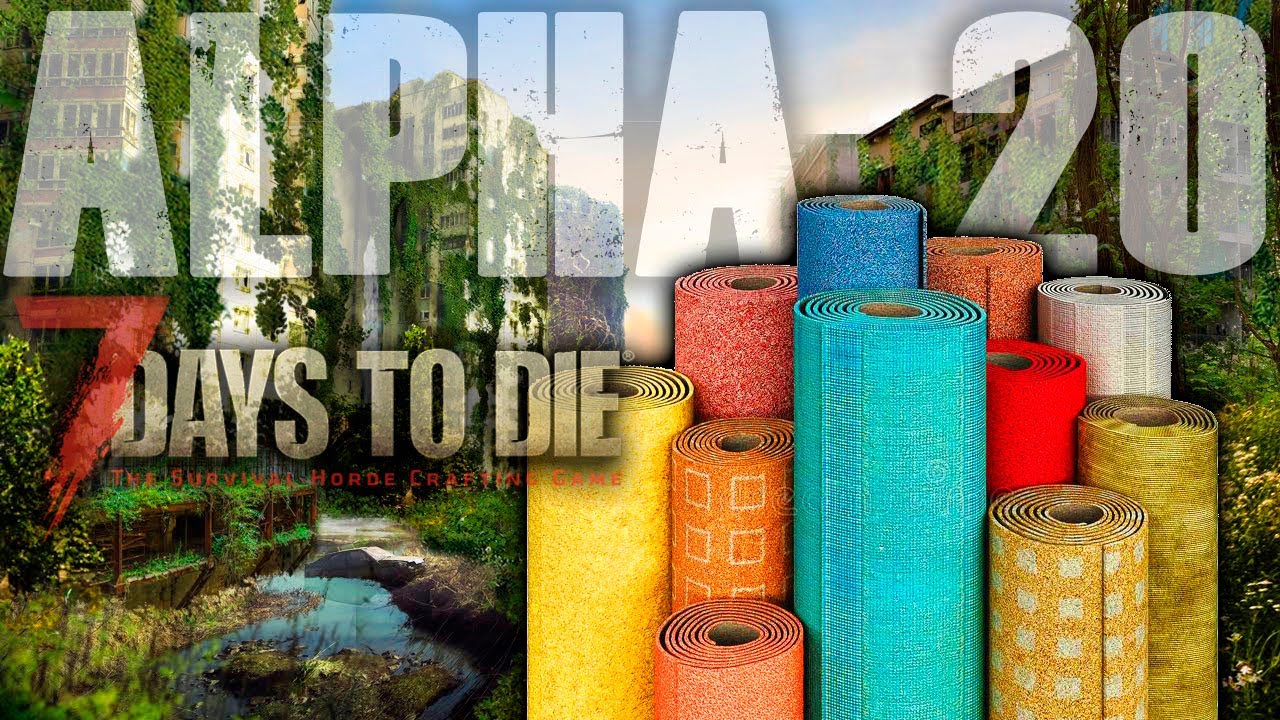 MUNCHZ CARPET STORE (7 Days to Die - Alpha 20 Zombies Gameplay)(EP 15)