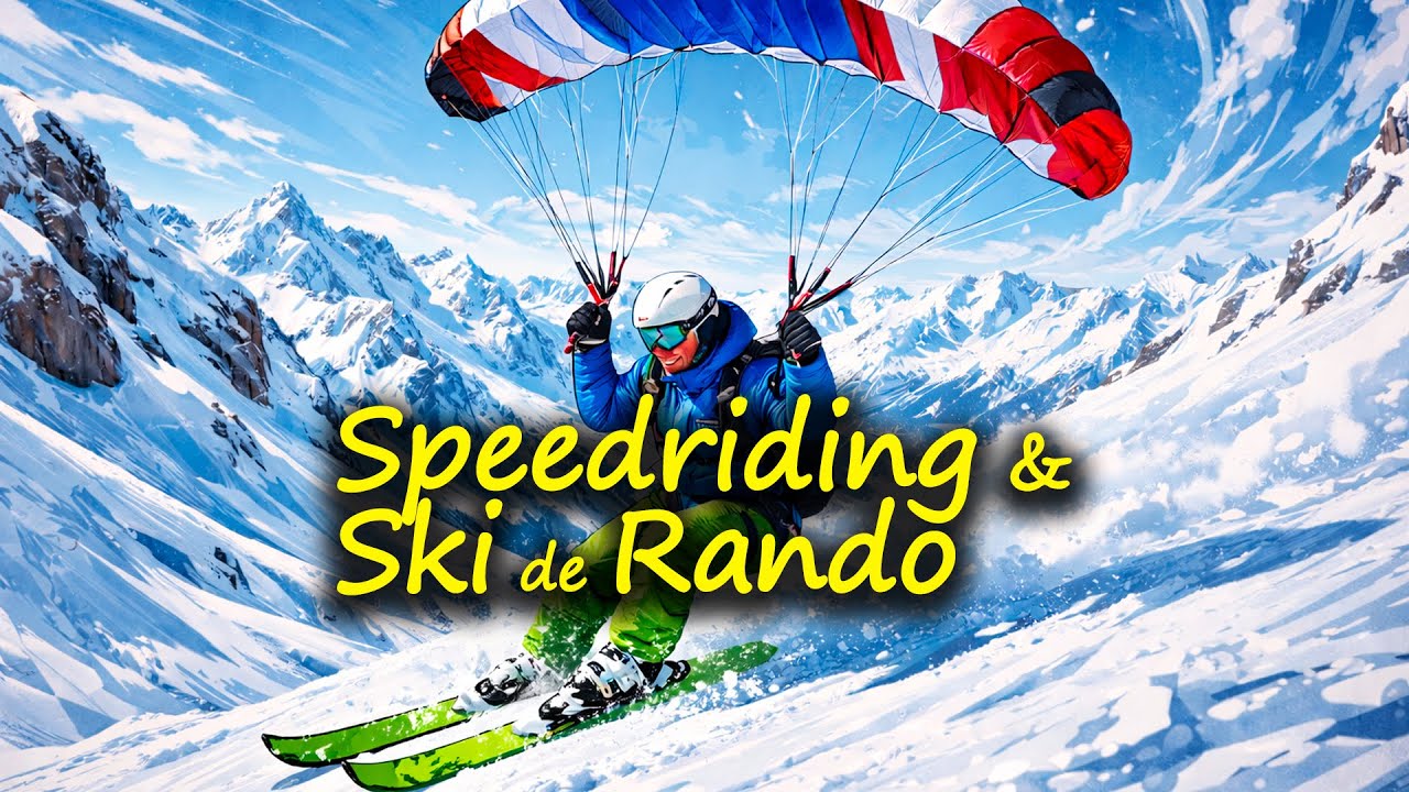 Speedriding en ski de rando au Pene de Sulit (Peyragude) #speedriding #skitouring #pyrenees