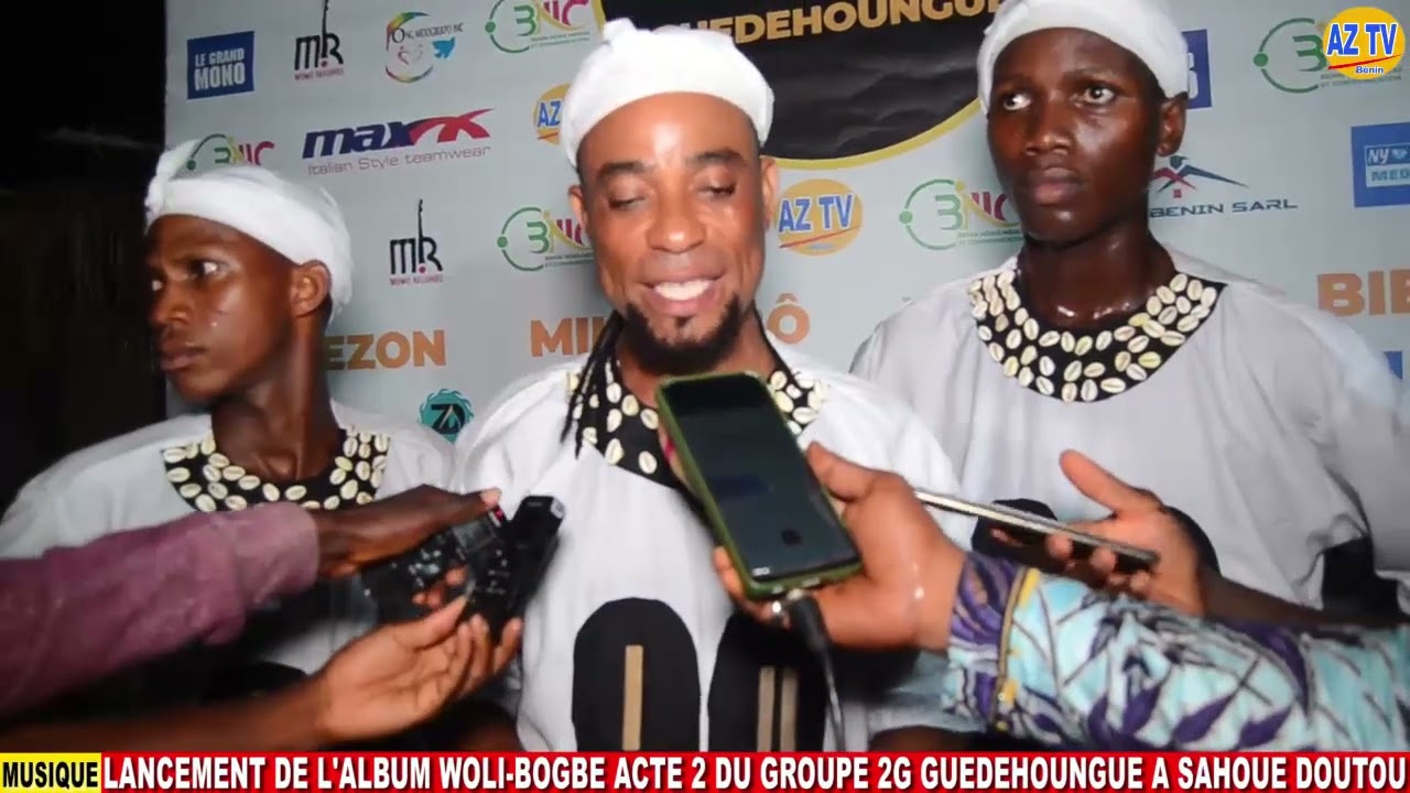 Lancement officiel de l'album Woli-Bogbé: 2G GUÈDÉHOUNGUÈ enflamme le public de Sahouè Doutou