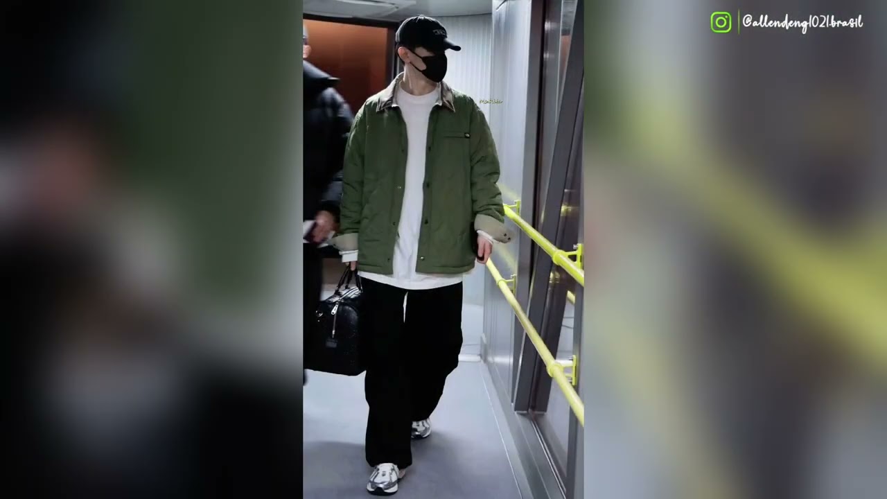 [ 邓伦 - Allen ] ~ Deng Lun aeroporto de Pequim 24.11.25 ~ #邓伦 #denglun #鄧倫 