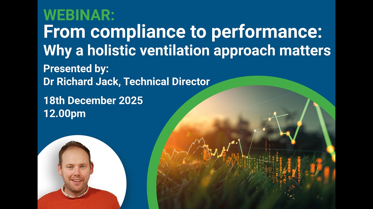 WEBINAR: From compliance to performance: why a holistic ventilation approach matters
