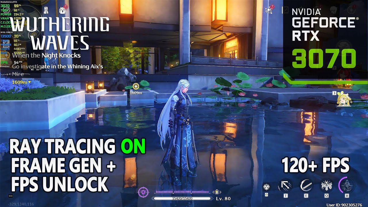 How to Enable Ray Tracing on Wuthering Waves on RTX 20/30 Series Nvidia GPUs & 120+ FPS Unlock