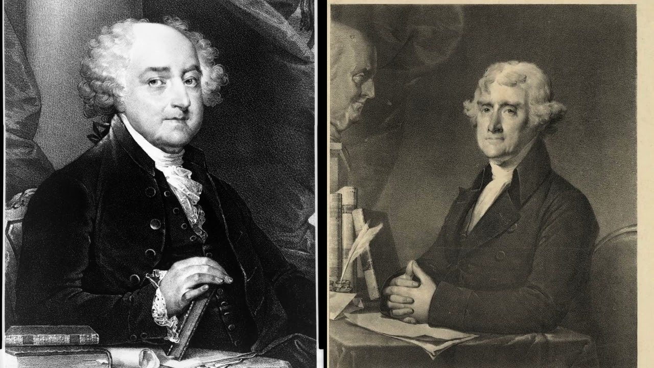 Jefferson vs  Adams Founding Fathers' Epic Rivalry & Unlikely Friendship.