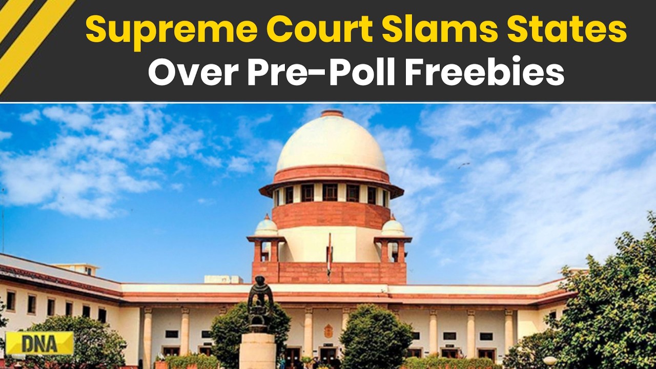 Supreme Court News: Top Court Slams States Over Pre-Poll Freebies Culture Debate | Tamil Nadu News