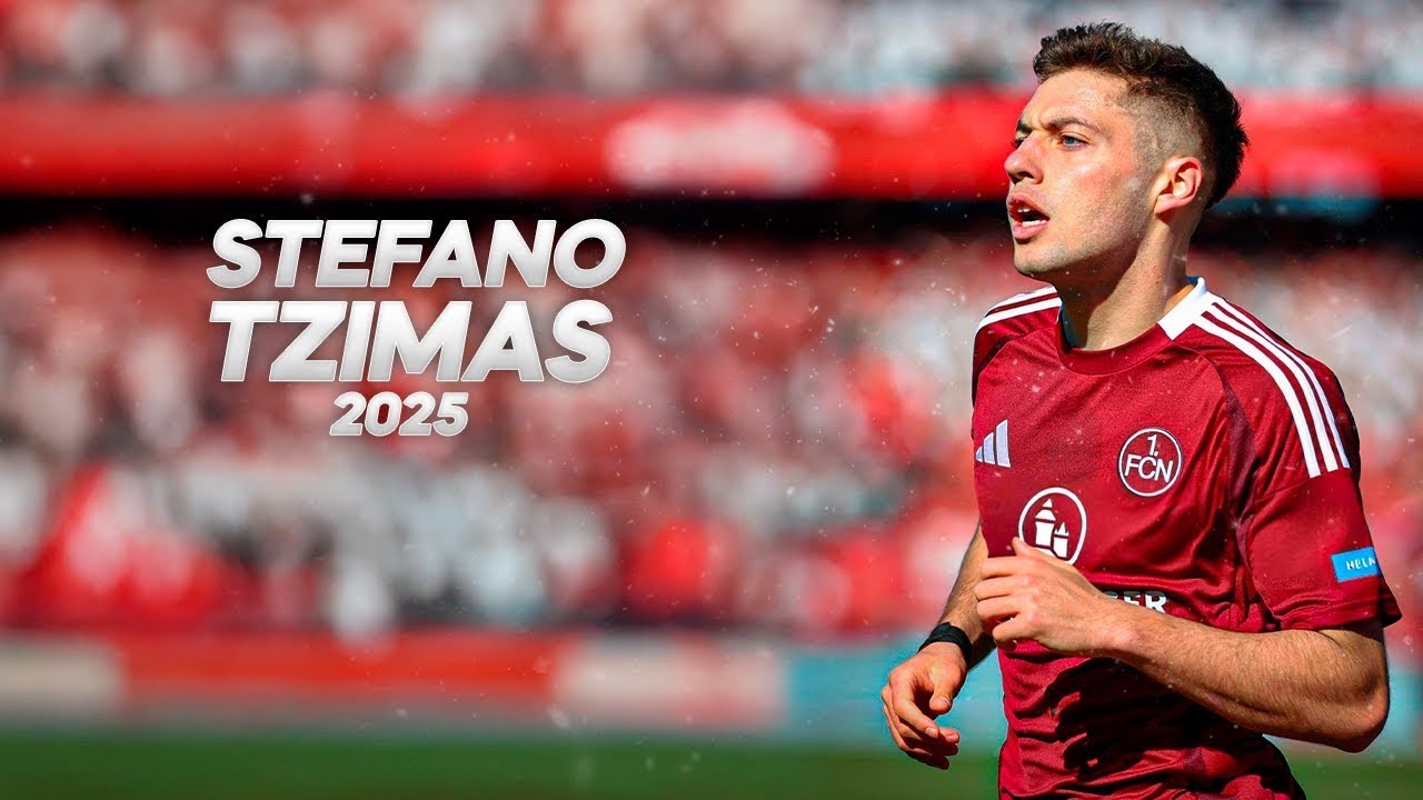 Stefanos Tzimas ⚽ 2025 | Rising Star at Nurnberg & Brighton 🌟 | Skills & Highlights