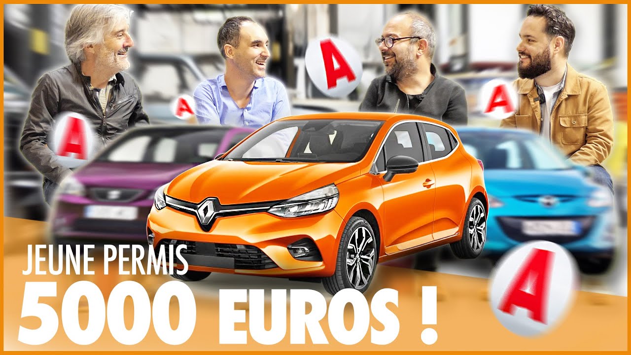 Quelle VOITURE pour JEUNE permis à moins de 5 000€ ?