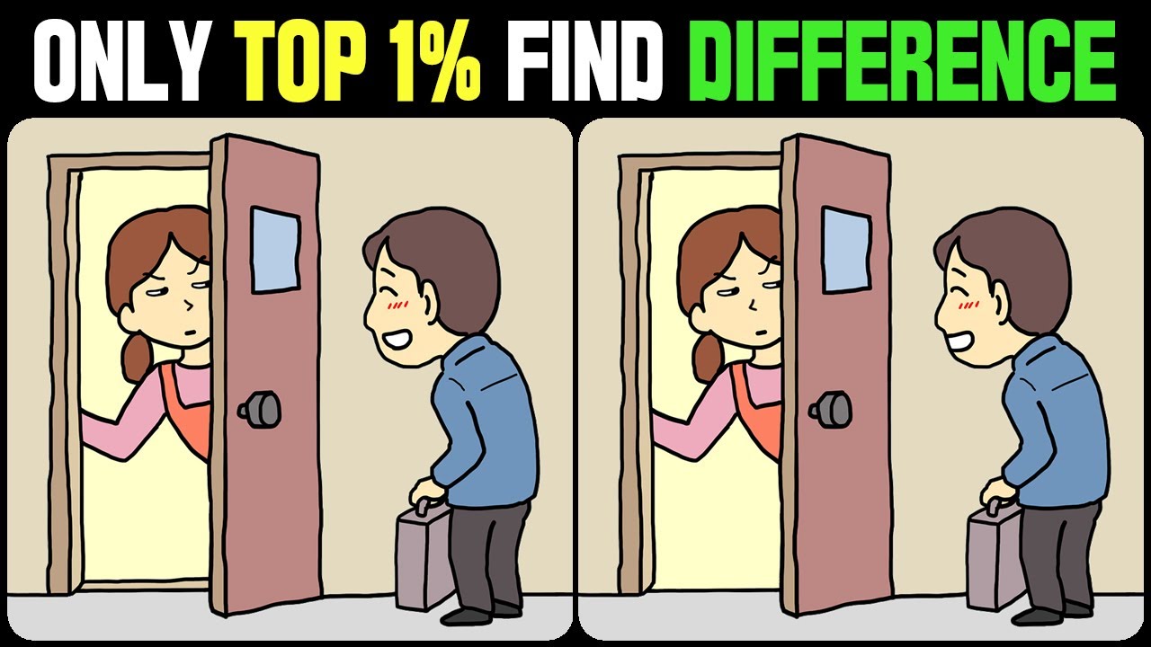 Spot The Difference : Only Genius Find Differences [ Find The Difference #166 ]