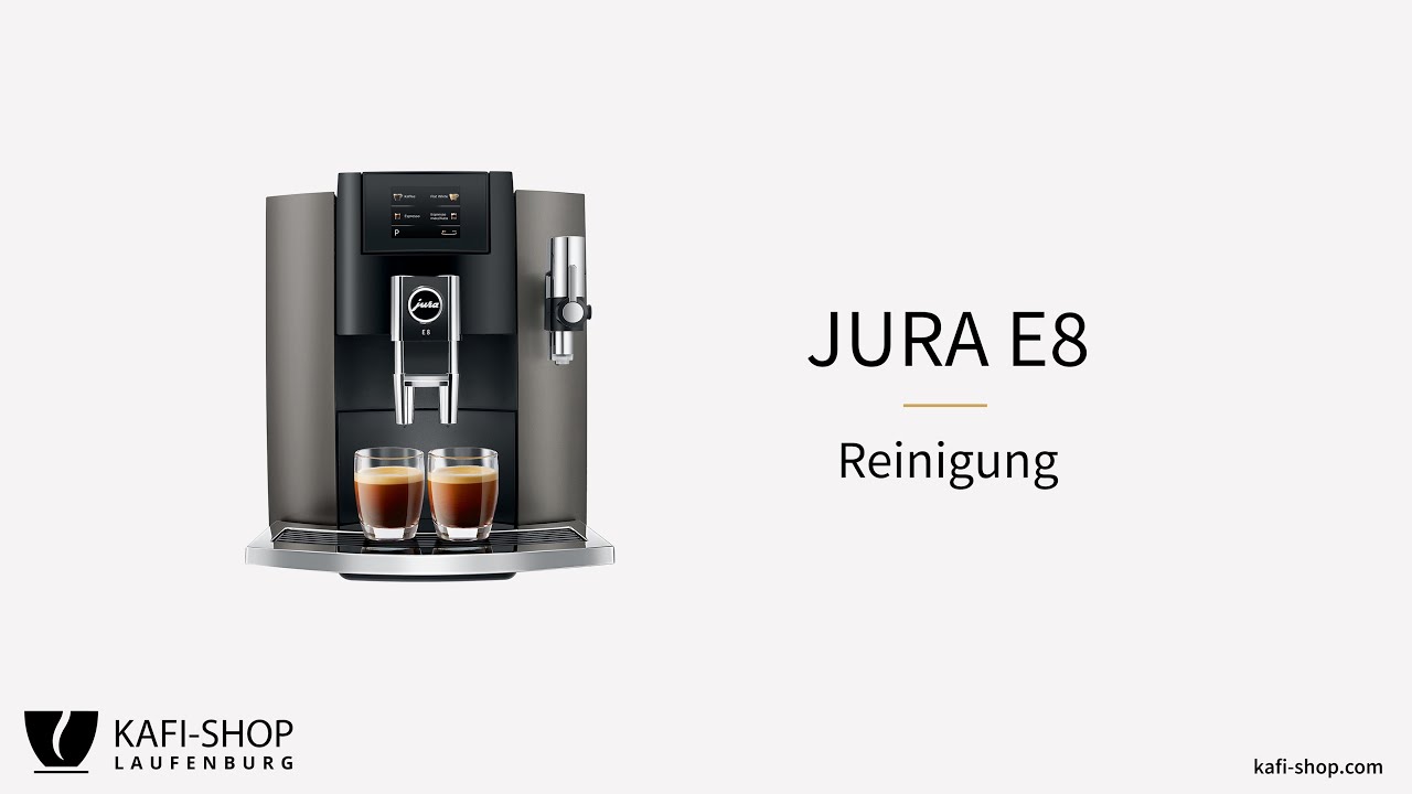 JURA E8 Kaffeevollautomat - Reinigung