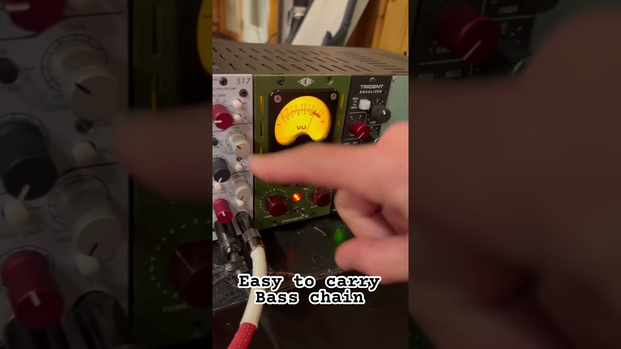 Nashville session player's bass chain