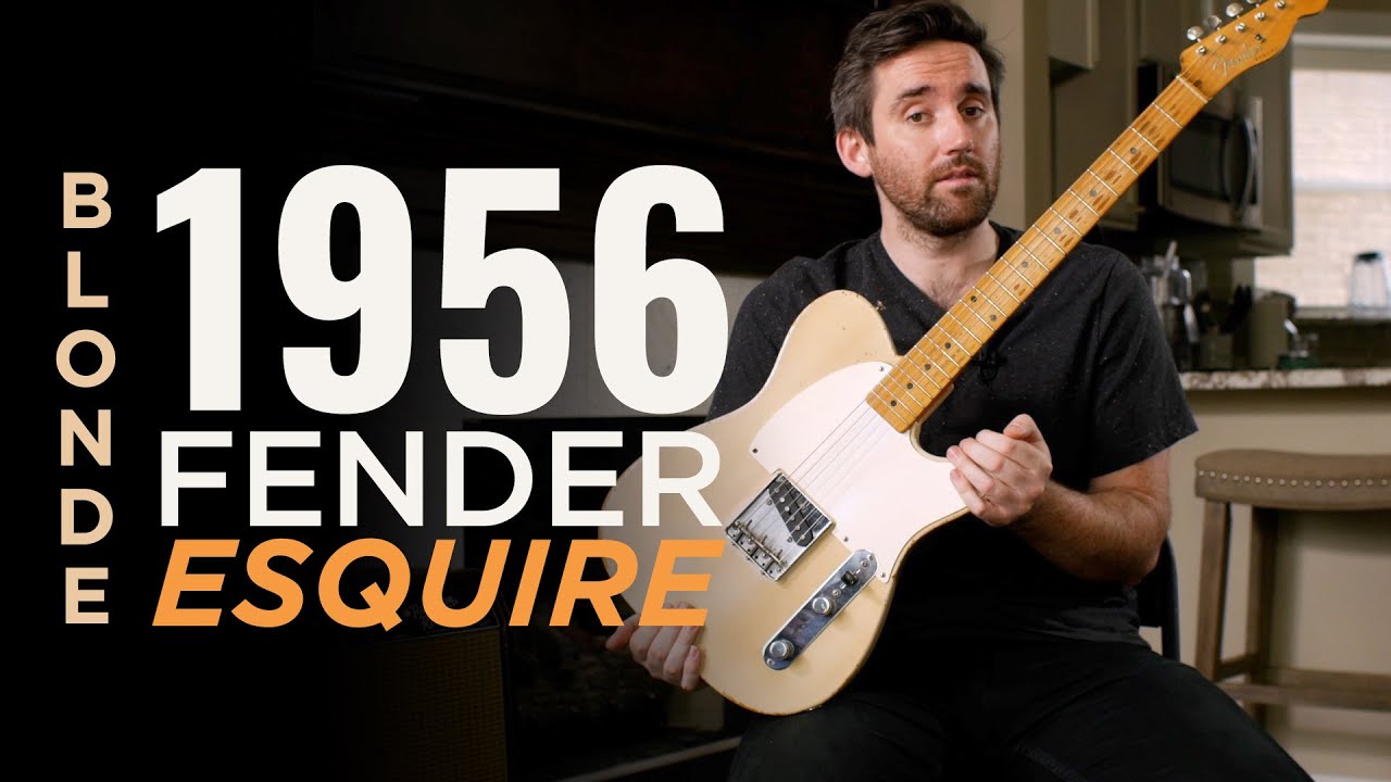 1956 Blonde Fender Esquire | CME Vintage Demo | Nathaniel Murphy