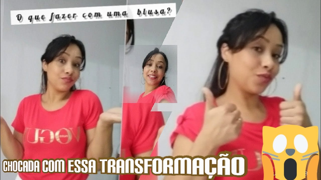 💡ID&Eacute;IA PARA TRANSFORMAR SUA BLUSA (mude seu look) r&aacute;pido e simples 🔝