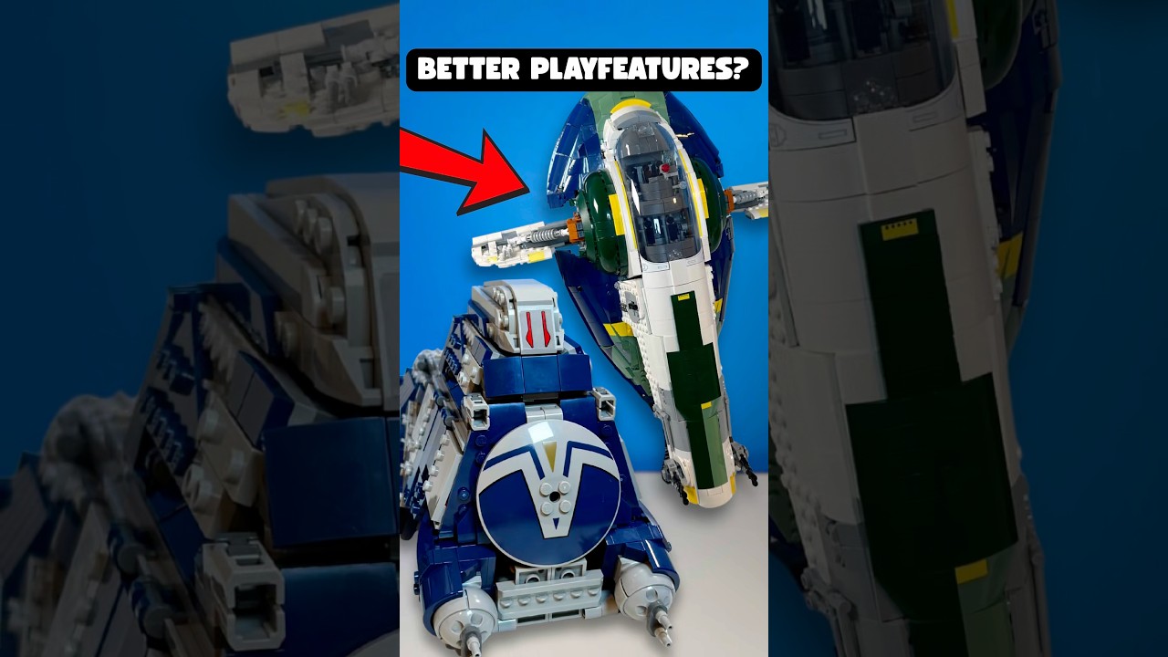 В каком наборе LEGO больше игровых возможностей? &laquo;Раб Один&raquo; против &laquo;МТТ&raquo;! #legostarwars #afol #le...