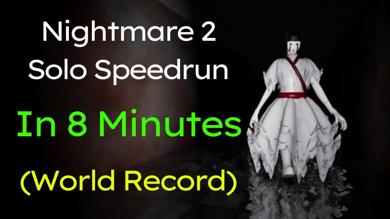 [World Record] Roblox: The Mimic NIGHTMARE 2 Old Version Solo Speedrun in 8 MINUTES