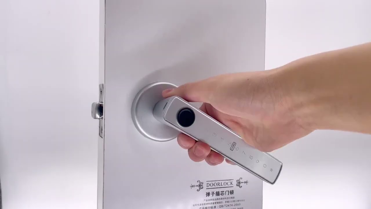 RAYKUBE M5 Tuya BLE Fechadura de porta inteligente com impressão