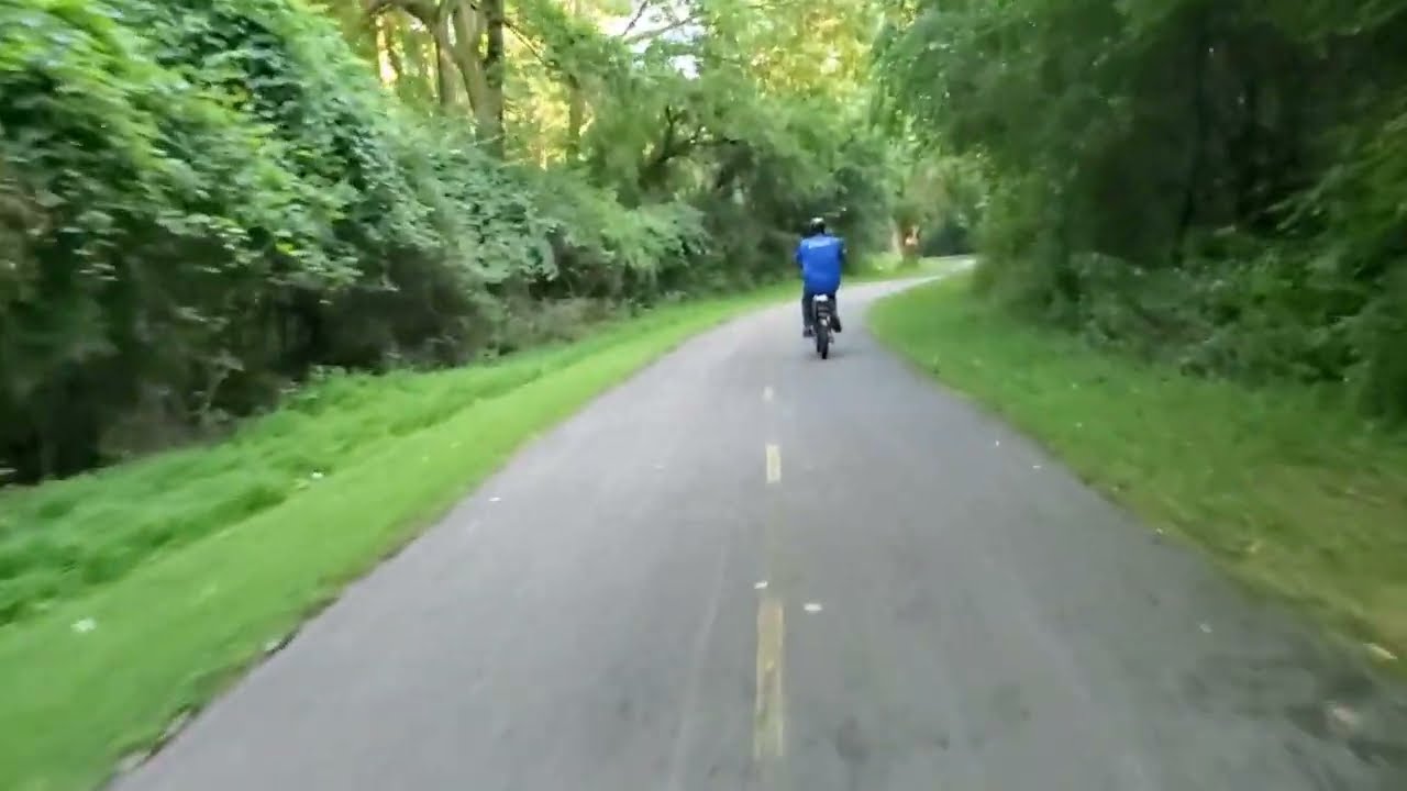 #lectric #biketrail     Bike Ride on Alum Creek Bike Trail
