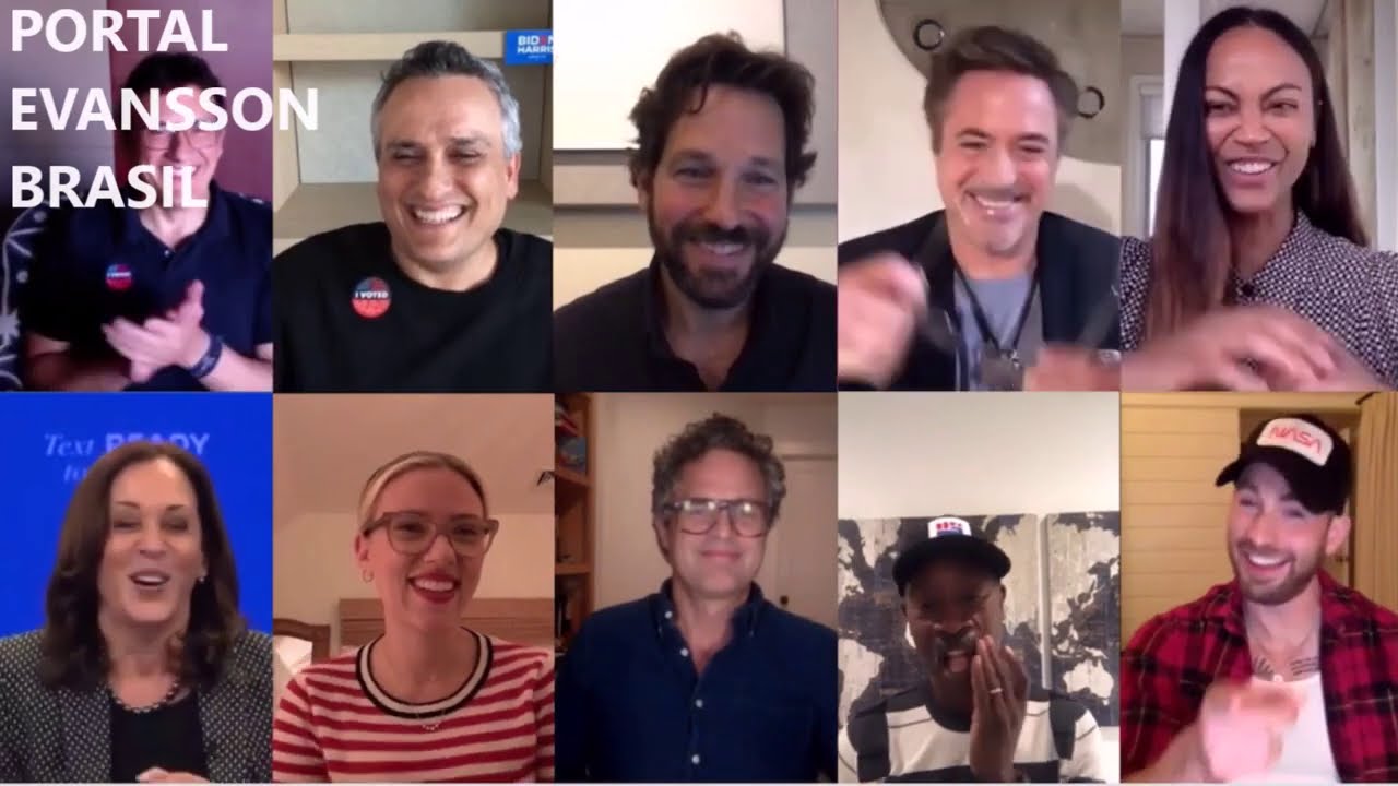 Trivia Game with The Avengers Cast and Kamala Harris