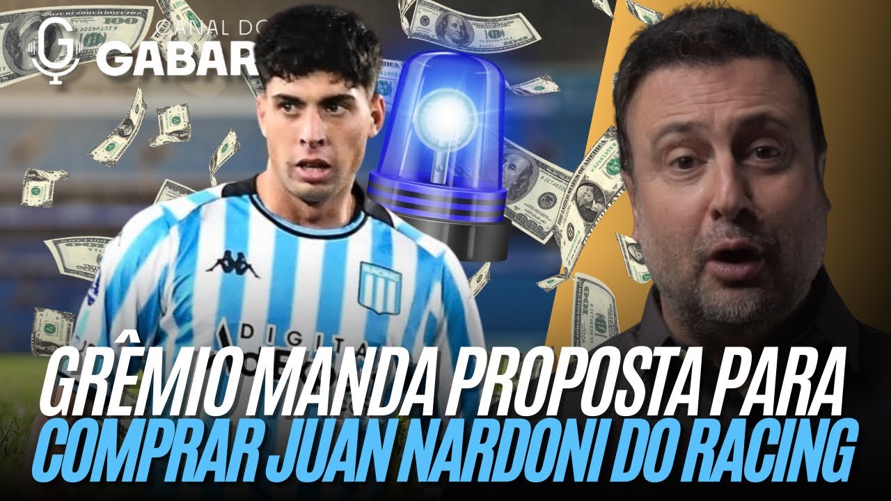 “O valor é muito menor” | Grêmio manda proposta para comprar Nardoni