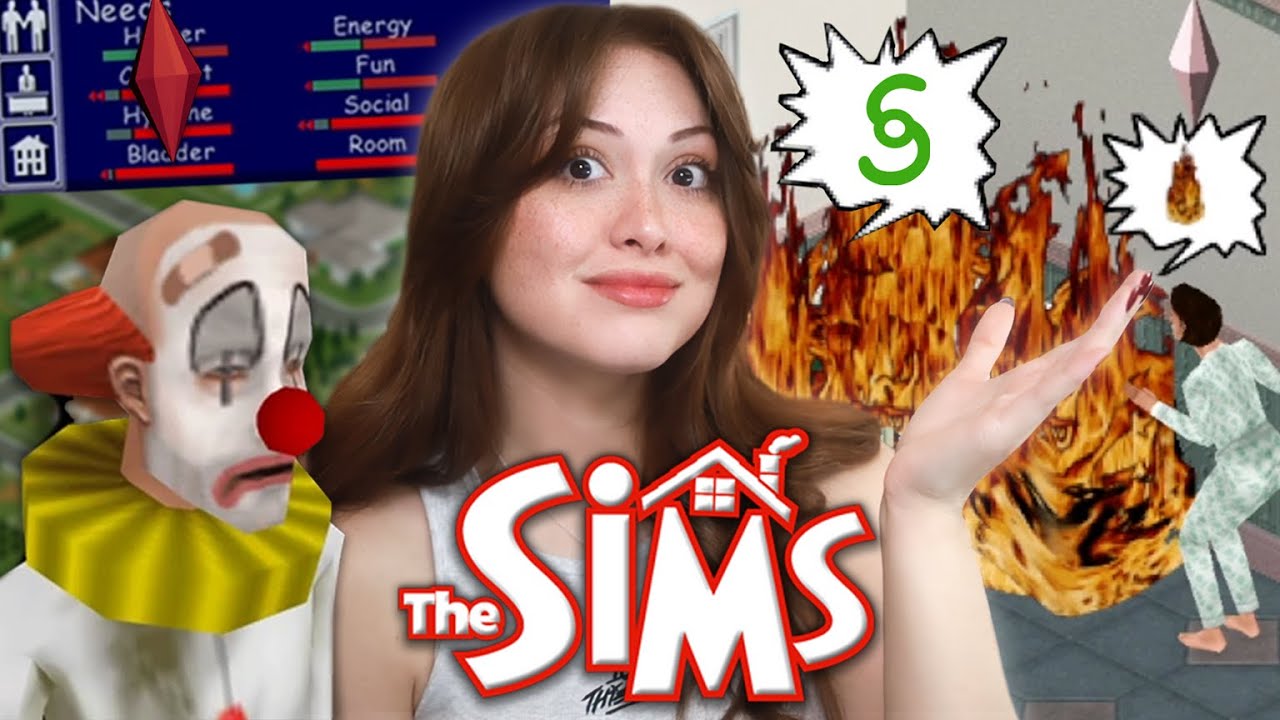 Playing The Sims for the first time.... girl, it's HARD