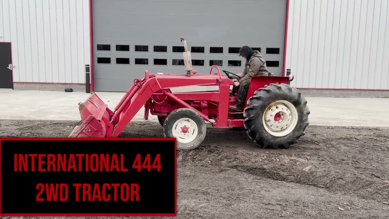 International 444 2WD Tractor