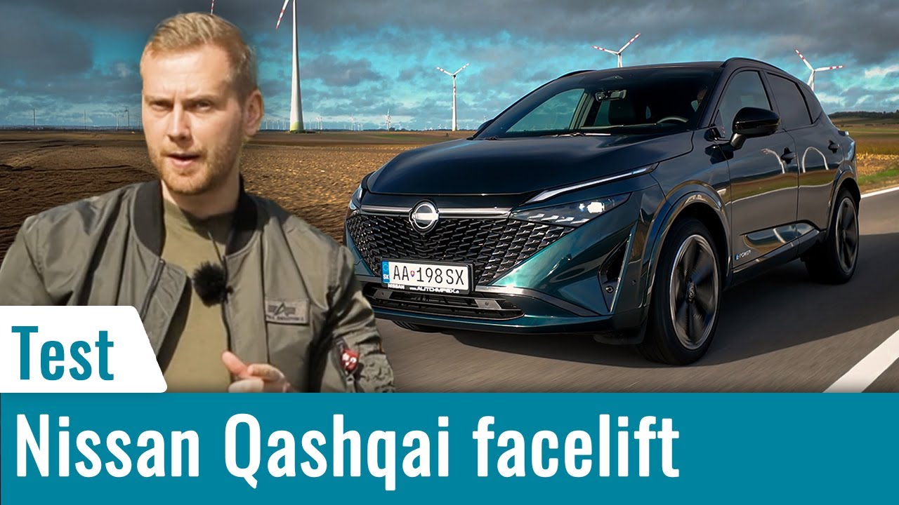 Nissan Qashqai e-Power 2024 facelift: Výrazne modernizovaný a lacnejší