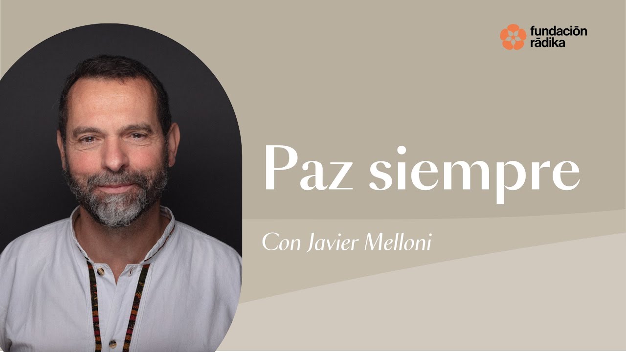 Paz siempre con Javier Melloni